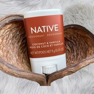 NATIVE Talc & Aluminum FREE Deodorant MINI SIZE